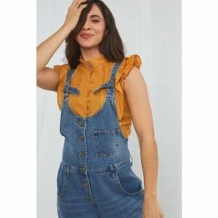 Joe Browns Blue Over Easy Dungarees 2 Joe Browns Blue Over Easy Dungarees -Joe Browns shop unnamed file 4715