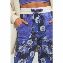 Joe Browns Blue Patch Print Joggers -Joe Browns shop unnamed file 4727