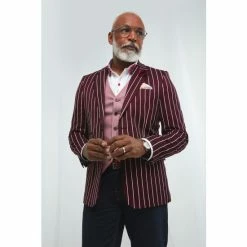 Joe Browns Purple Supper Snappy Stripe Blazer