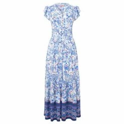 Joe Browns Blue Beautiful Boho Babe Dress 4 Joe Browns Blue Beautiful Boho Babe Dress -Joe Browns shop unnamed file 485