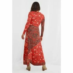 Joe Browns Black Pattern Patchwork Wrap Dress -Joe Browns shop unnamed file 518