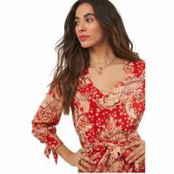 Joe Browns Red Boho Babe Dress 3 Joe Browns Red Boho Babe Dress -Joe Browns shop unnamed file 562