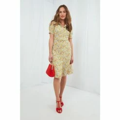 Joe Browns Yellow The Betty Shirt Dress