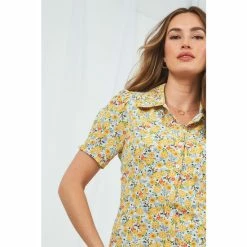 Joe Browns Yellow The Betty Shirt Dress -Joe Browns shop unnamed file 620