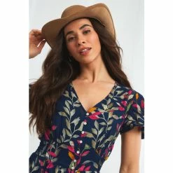 Joe Browns Blue Blissfully Bold Botanical Dress -Joe Browns shop unnamed file 640