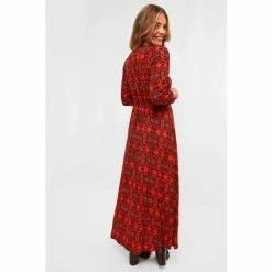 Joe Browns Orange Layla Button Through Dress -Joe Browns shop unnamed file 681