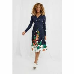 Joe Browns Blue Christmas Is Here Dress -Joe Browns shop unnamed file 692