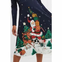 Joe Browns Blue Christmas Is Here Dress -Joe Browns shop unnamed file 694