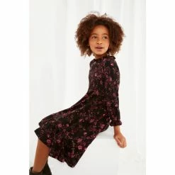 Joe Browns Black Pretty Floral Jersey Dress -Joe Browns shop unnamed file 709