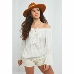 Joe Browns Cream Broderie Belle Top