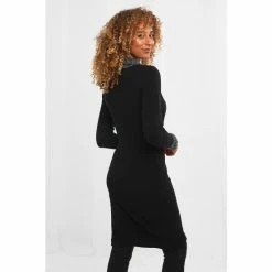 Joe Browns Black Super Cosy Jumper Style Dress -Joe Browns shop unnamed file 83