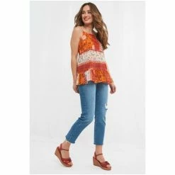 Joe Browns Orange Indian Summer Top -Joe Browns shop unnamed file 853