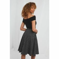 Joe Browns Black Joe's Essentials Must Have Bardot Top -Joe Browns shop unnamed file 857