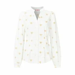Joe Browns White Bee Happy Blouse -Joe Browns shop unnamed file 901