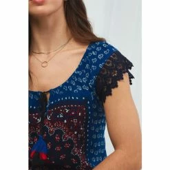 Joe Browns Blue Country Girl Boho Top -Joe Browns shop unnamed file 921