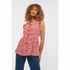 Joe Browns Pink Lovely Lace Trim Top