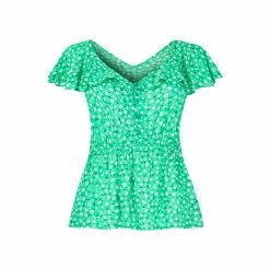 Joe Browns Green Fun And Flirty Top -Joe Browns shop unnamed file 955