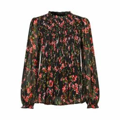 Joe Browns Black Our Favourite Pleated Top -Joe Browns shop unnamed file 963