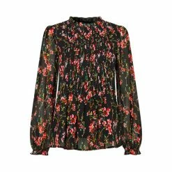 Joe Browns Black Our Favourite Pleated Top -Joe Browns shop unnamed file 964